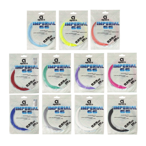 Imperial 66 grubość 0.66 Naciąg do rakiet badminton Apacs