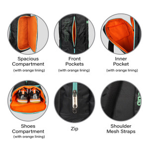 Plecak badmintonowy Apacs BP-D3532